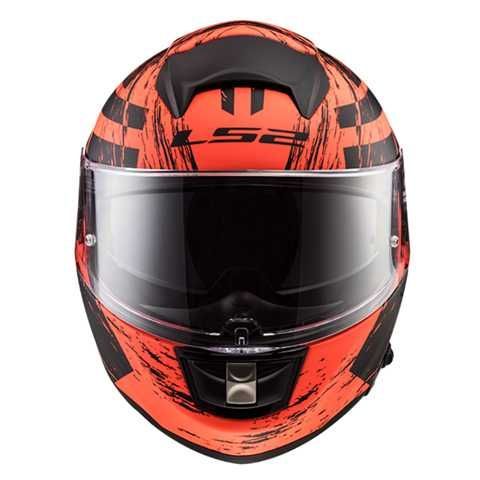 Casco Ls Integral Ff Stream Evo Hunter Matt Orange Black Xs