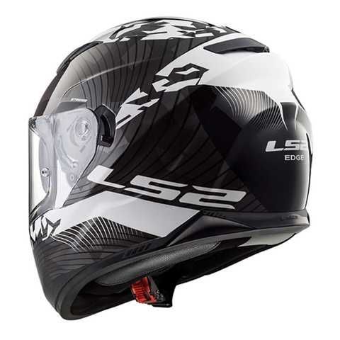 Casco Ls Integral Ff Stream Evo Hype Black White Titanium Xl