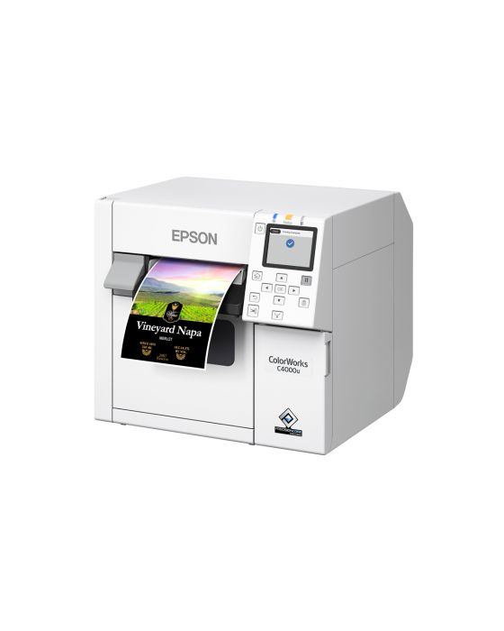 IMPRESORA EPSON COLORWORKS C4000 INYECCION DE TINTAS A COLOR 4 PULG CORTADOR AUT