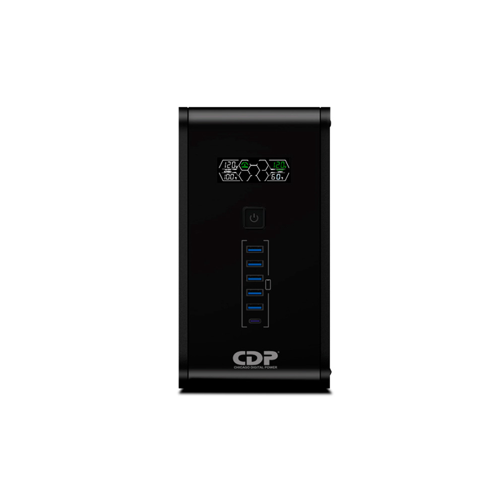 UPS INTERACTIVO SMART CDP R SMART1510  1500VA 900W E S 120V 6 SALIDAS SUP DE PICOS LCD