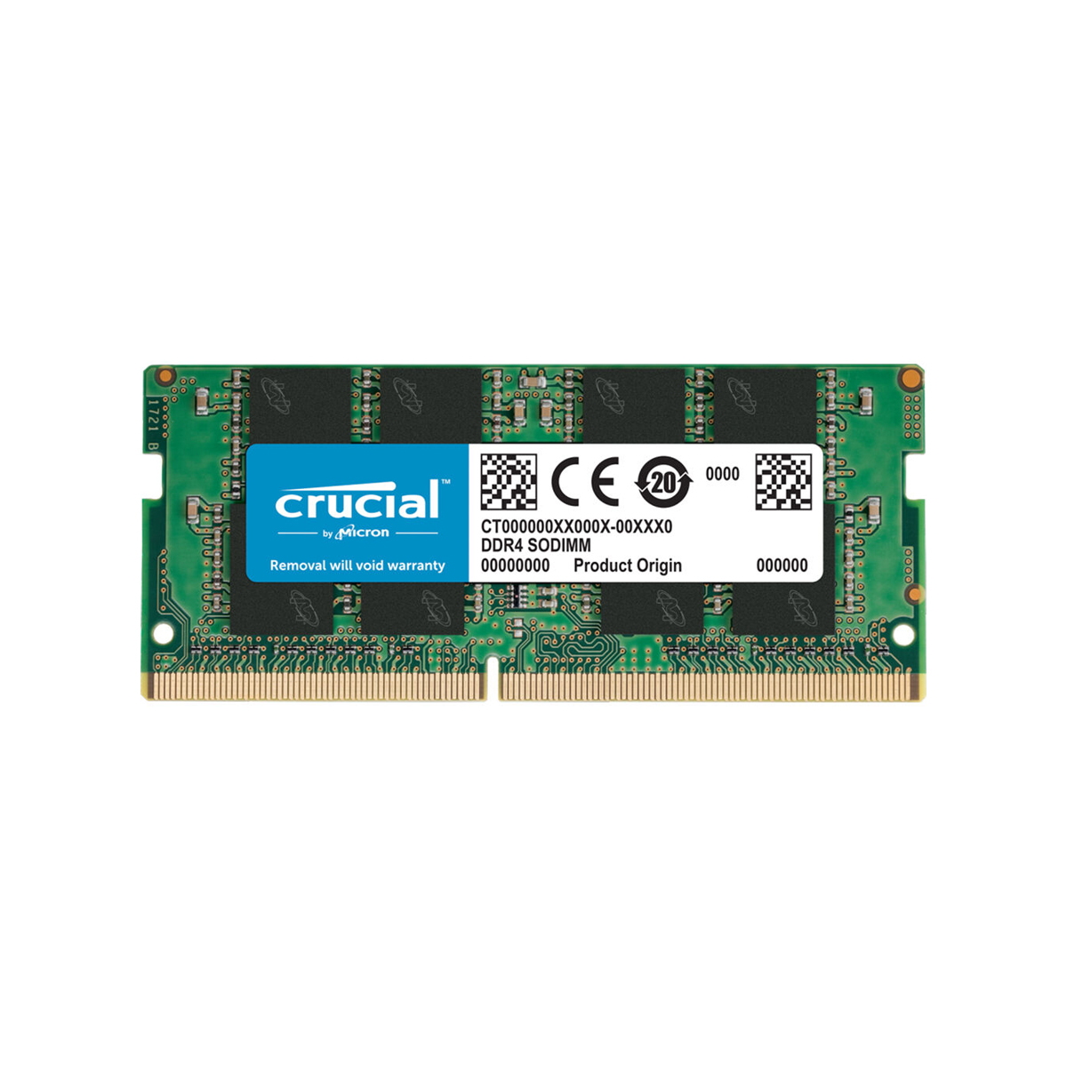 MEMORIA RAM CRUCIAL 8GB DDR4 3200MHZ DIMM
