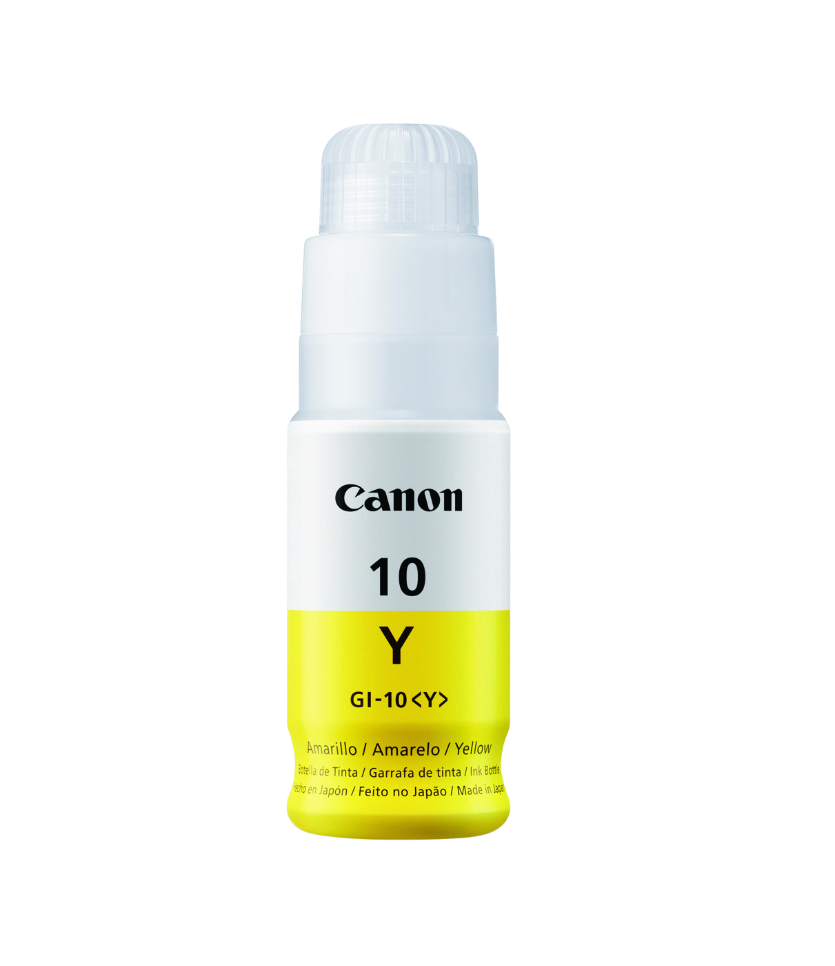 BOTELLA CANON GI10Y AMARILLO GM2010 G6010 7700 PAG GI10Y