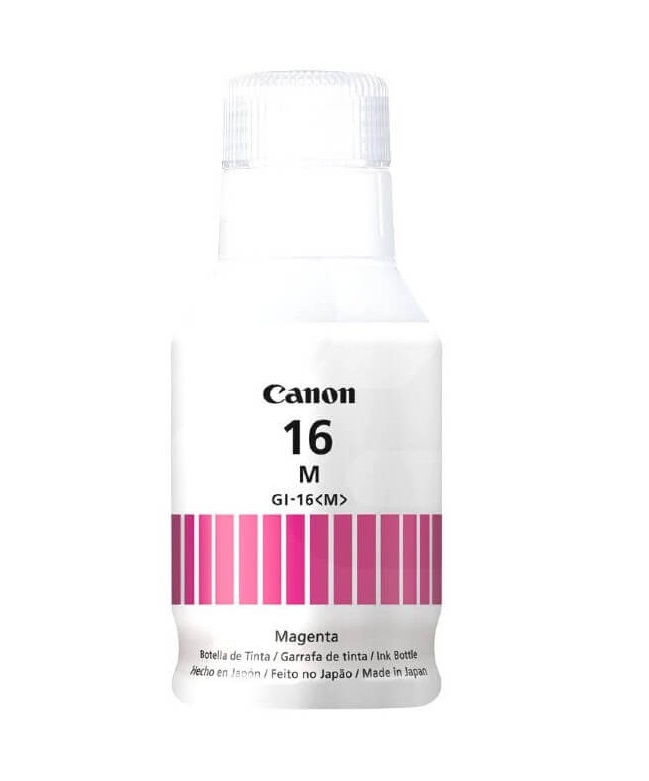 BOTELLA CANON GI16M MAGENTA GX6010 GX7010 14000 PAG GI16M