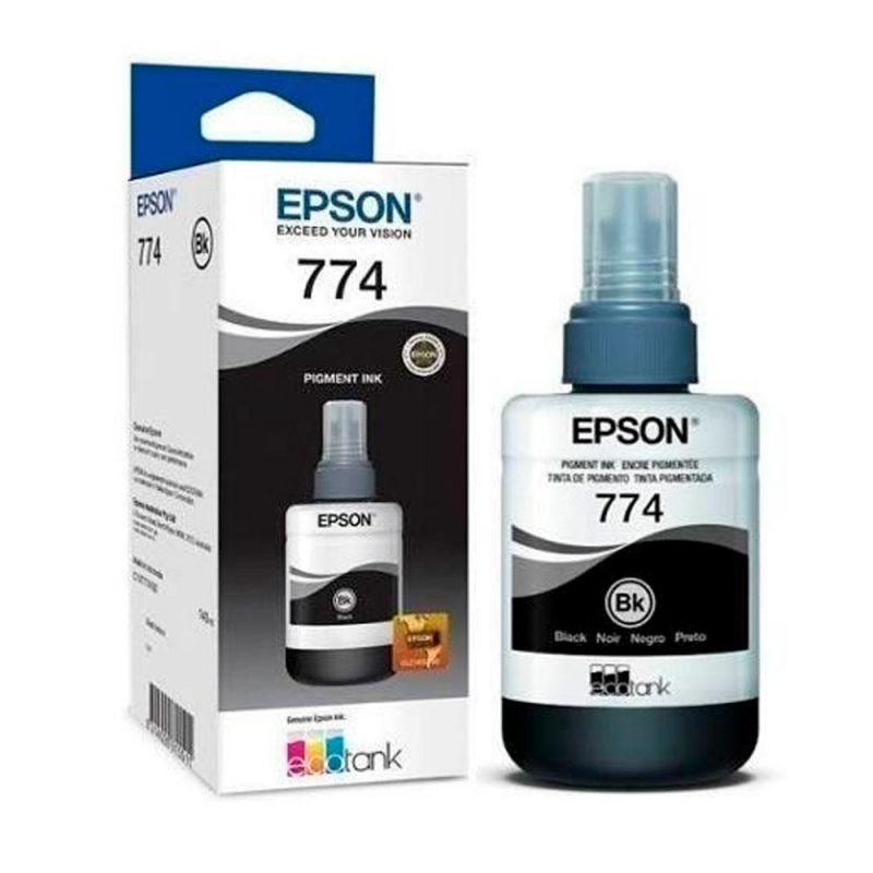 BOTELLA EPSON T774 NEGRO M105 M205 6000 PAG T774120