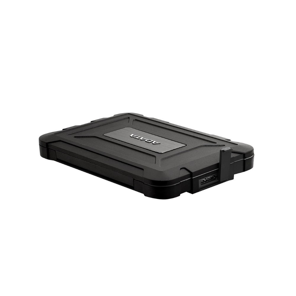 ENCLOSURE EXTERNO 2 5 ADATA AED600 U31 NEGRO IP54 RESISTENTE A CAIDAS AGUA POLVO SATA 3 0 USB