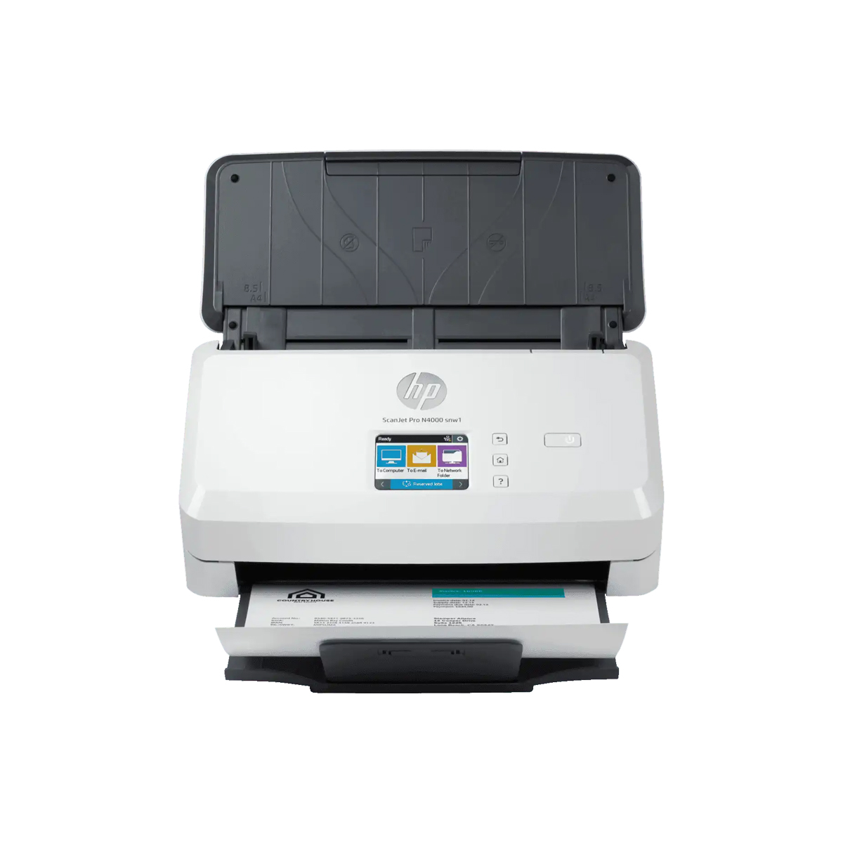 ESCANER HP SCANJET PRO 4000 SNW1 ALIMENTADOR DE HOJAS DUPLEX WIFI ETHERNET USB 40PPM 80IPM