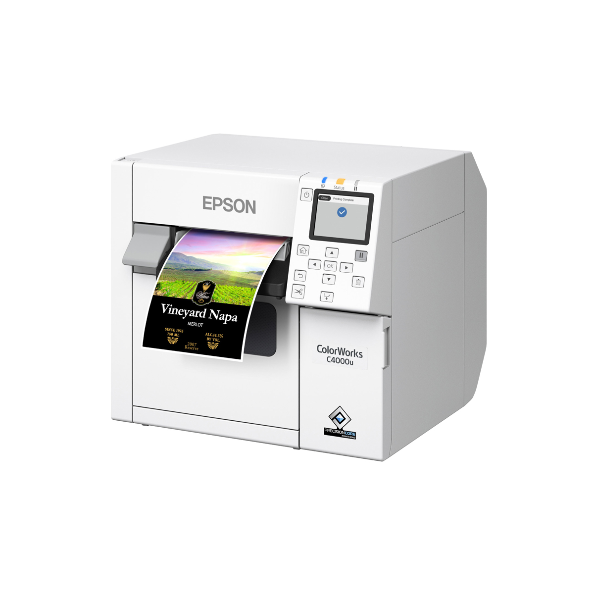 IMPRESORA EPSON COLORWORKS C4000 INYECCION DE TINTAS A COLOR 4  PULG CORTADOR AUT