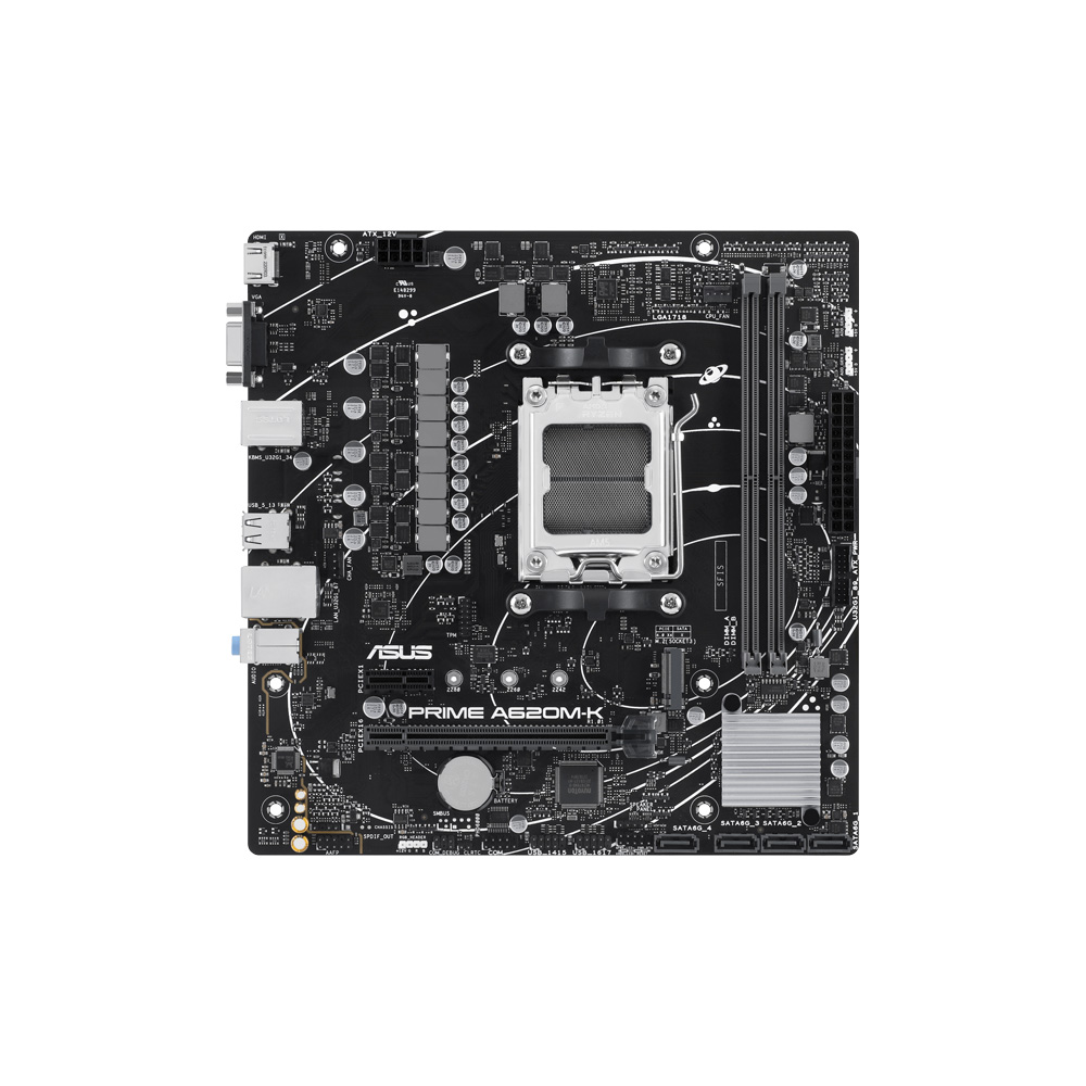 MAINBOARD ASUS PRIME A620M K RYZEN AM5 DDR5 MICRO ATX