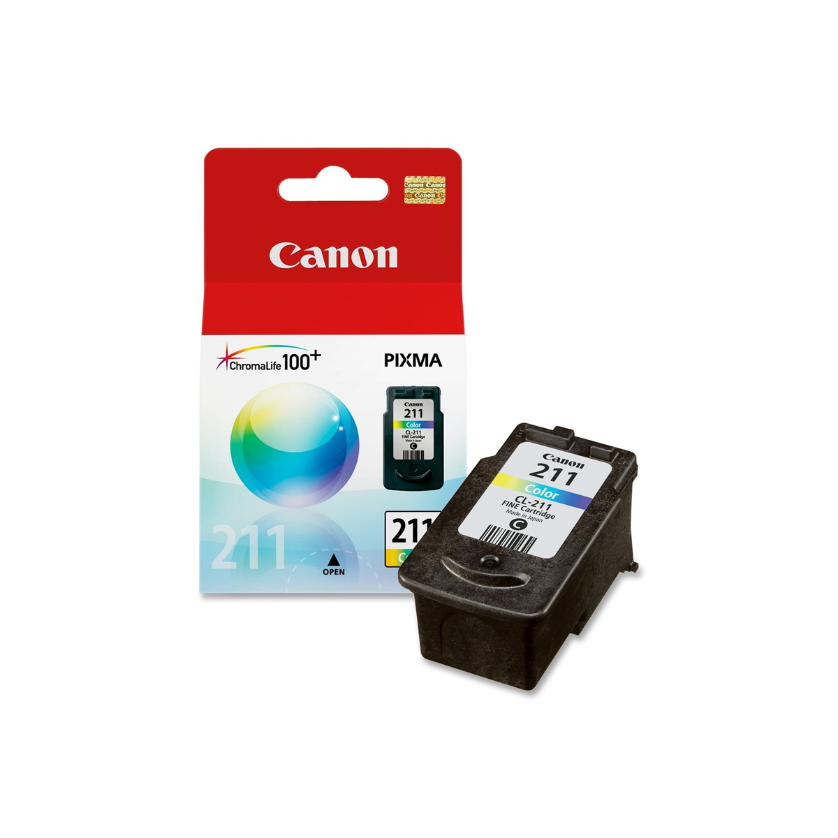 TINTA CANON 211 COLOR MP240 MP250 MP480 MP490 MX320 MX330 255 PAG CL211