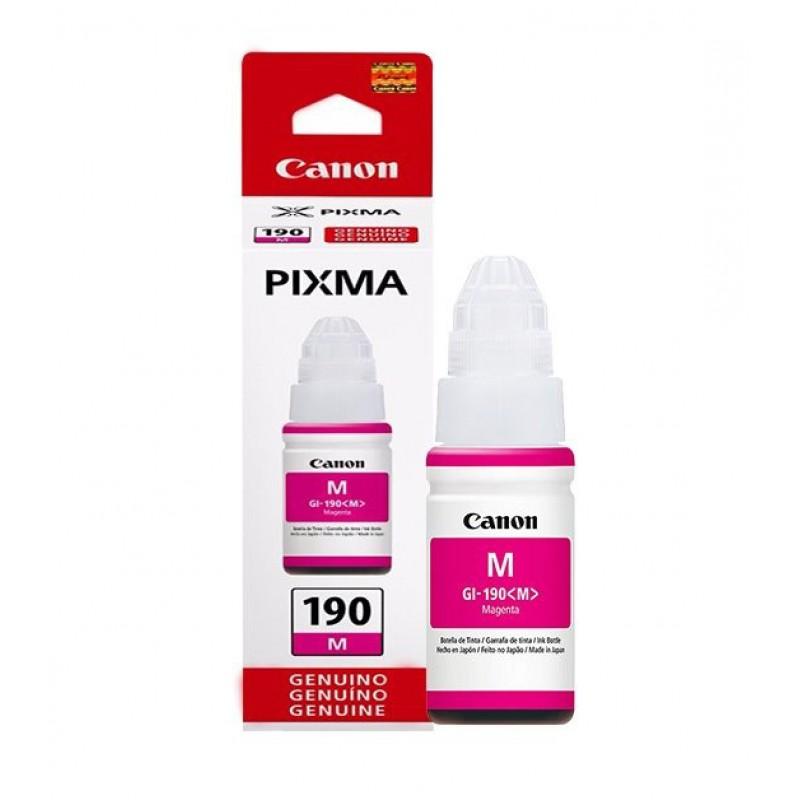 TINTA CANON GI190 MAGENTA GI1100 2100 3100  7000 PAG GI190M