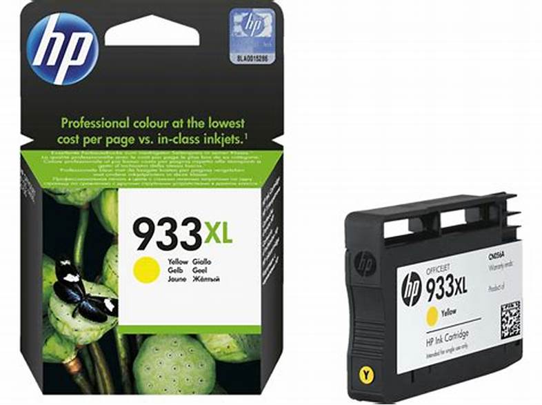 TINTA HPINC 933XL AMARILLO 6100 6600 6700 7610 825 PAG CN056AL