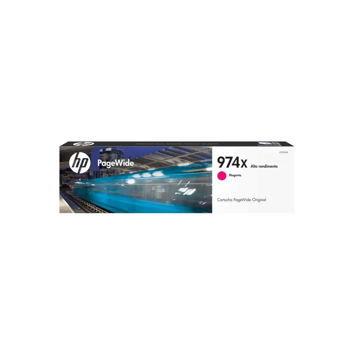 TINTA HPINC 974XL MAGENTA PW 452 577 477 7000 PAG L0S02AL