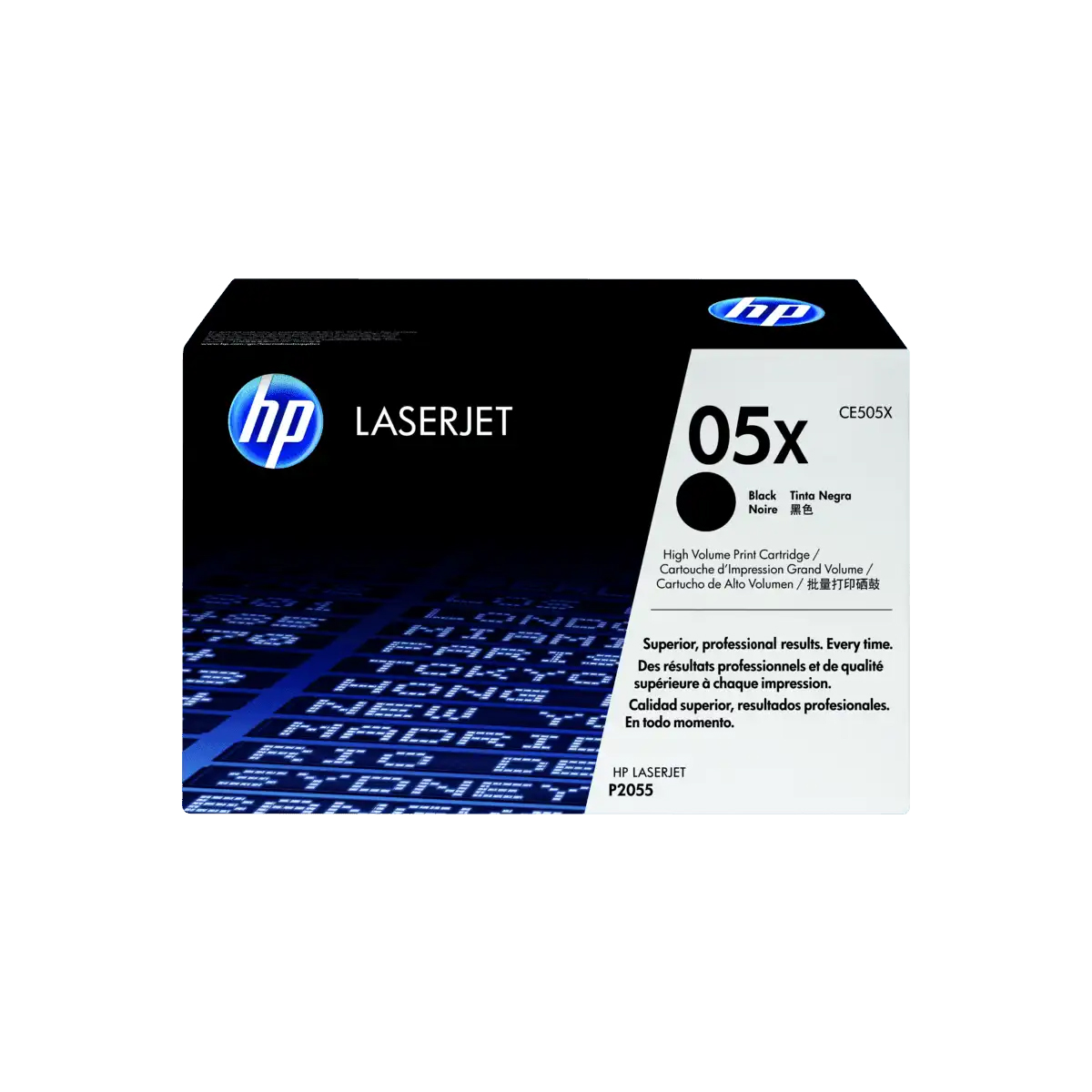 TONER HPINC 05X NEGRO LASERJET 2055 6500 PAG CE505X