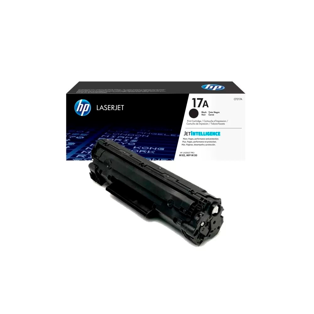 TONER HPINC 17A NEGRO M102A M102W M130A 1600 PAG CF217A