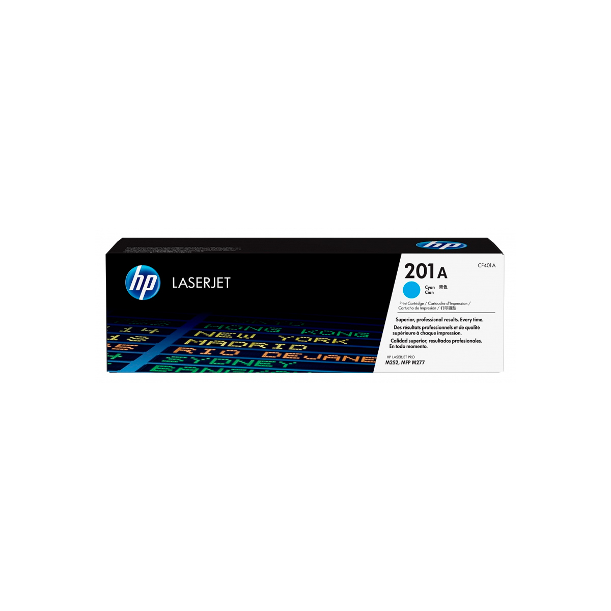 TONER HPINC 201A CYAN LASERJET M252 277 1400 PAG CF401A