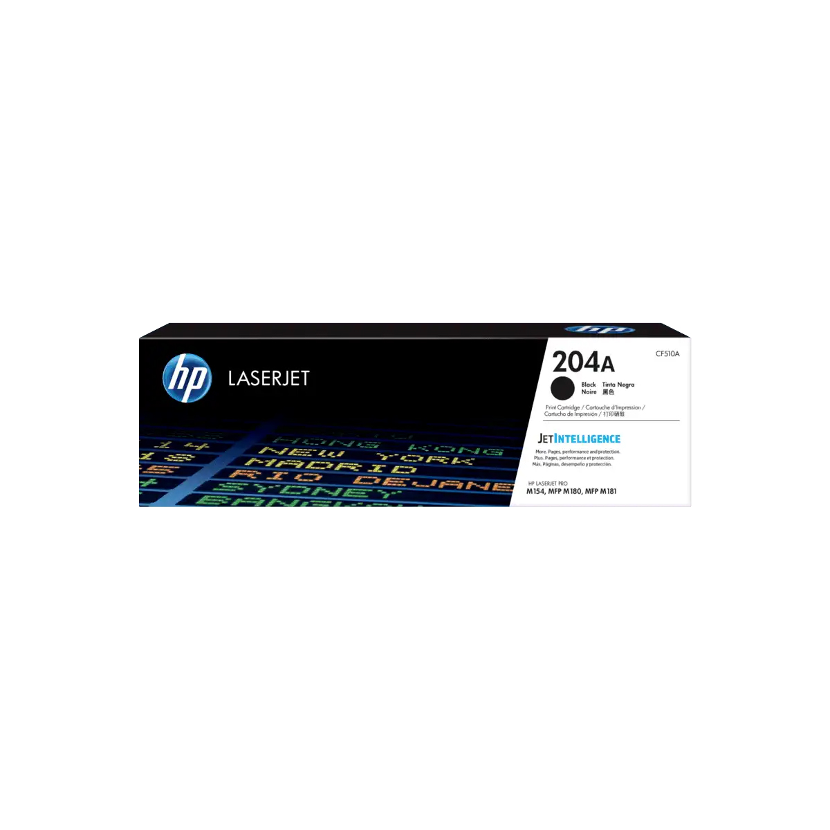 TONER HPINC 204A NEGRO LASERJET M154NW M180NW 1100 PAG CF510A