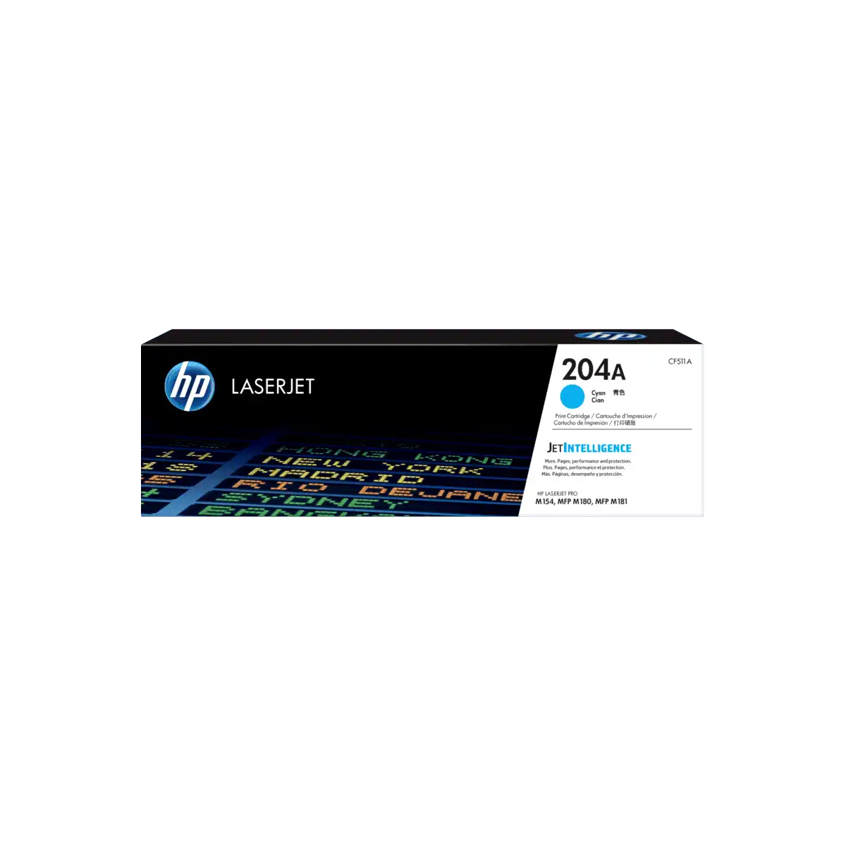 TONER HPINC 204A TONER CYAN LASERJET M154NW M180NW 900 PAG CF511A