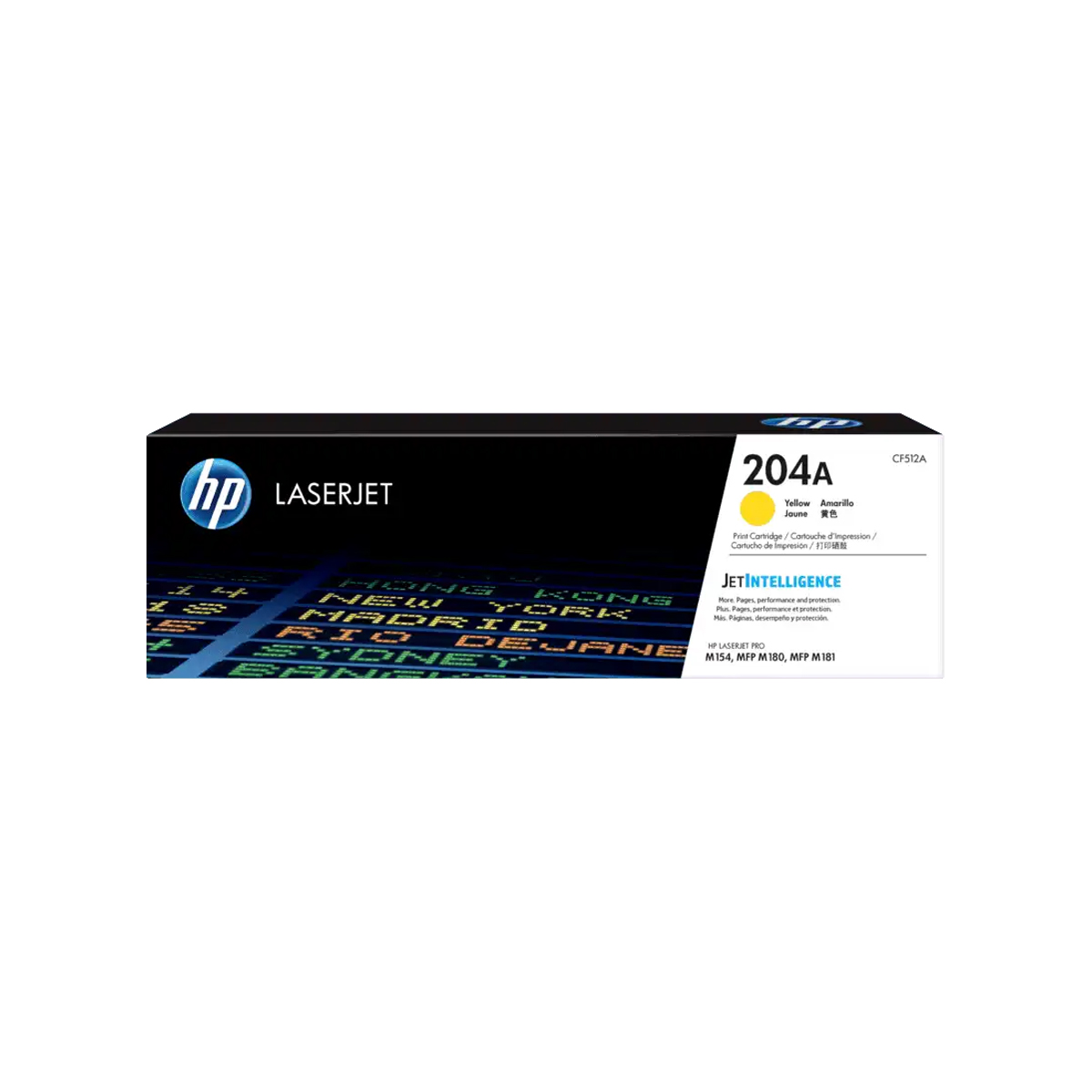 TONER HPINC 204A TONER AMARILLO LASERJET M154NW M180NW 900 PAG CF512A