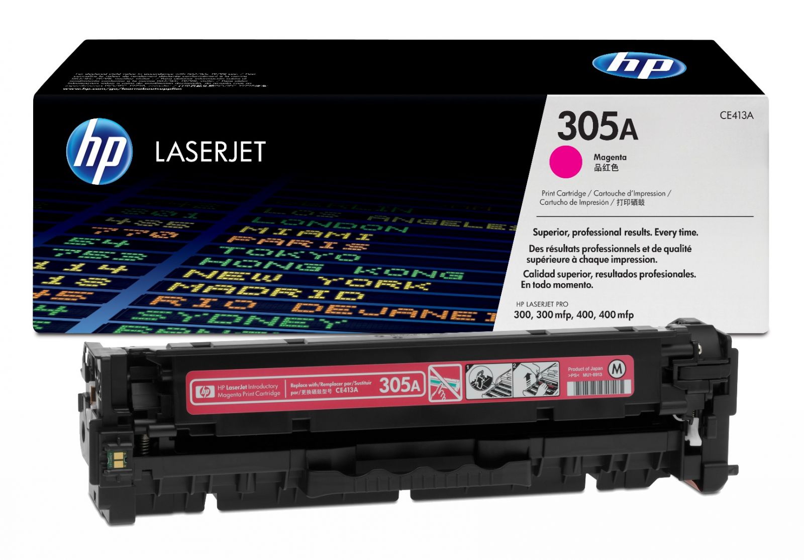 TONER HPINC 305A MAGENTA LASERJET M471 375 475 2600 PAG CE413A