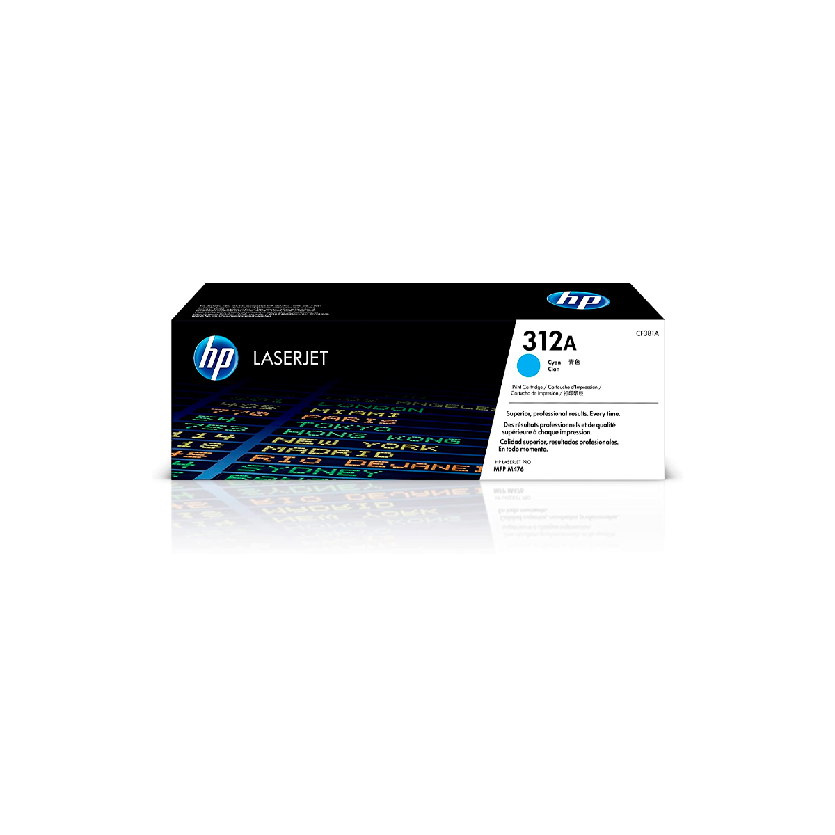 TONER HPINC 312A  CYAN LASERJET M476N D W 2700 PAG CF381A