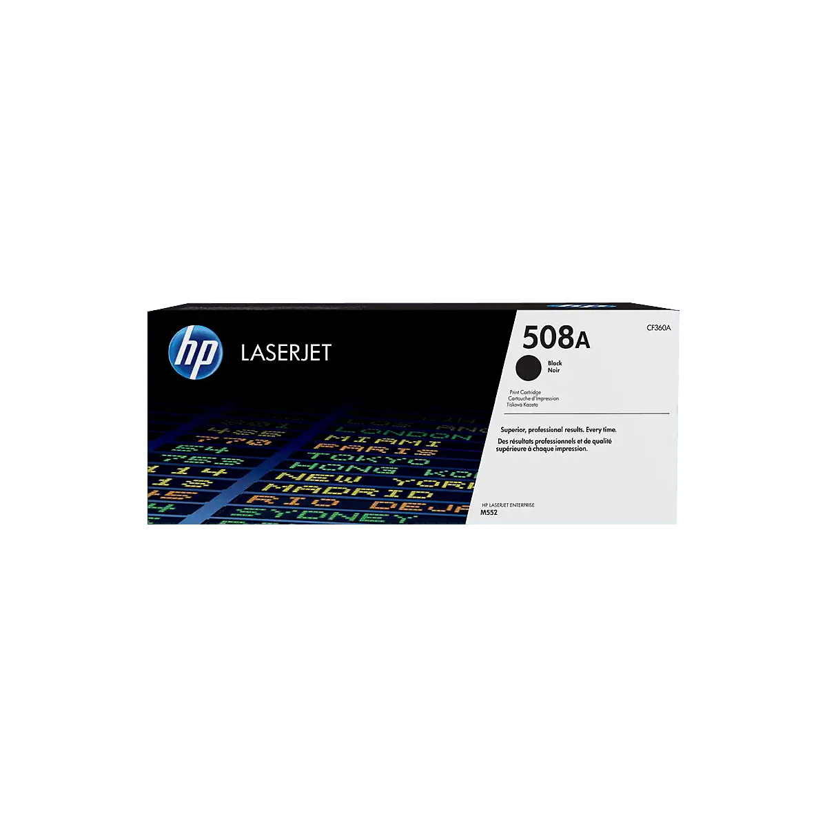 TONER HPINC 508A  NEGRO LASERJET M553 577 6000 PAG  CF360A