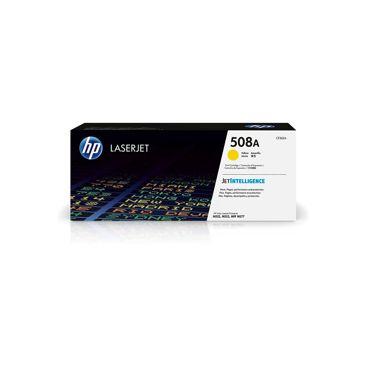 TONER HPINC 508X AMARILLO LASERJET M577 M553 9500 PAG CF362X