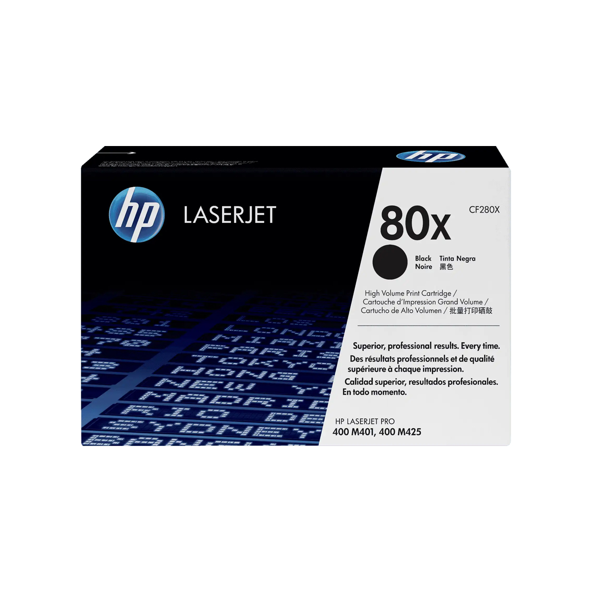 TONER HPINC 80X NEGRO LASEJET M401 6900 PAG CF280X