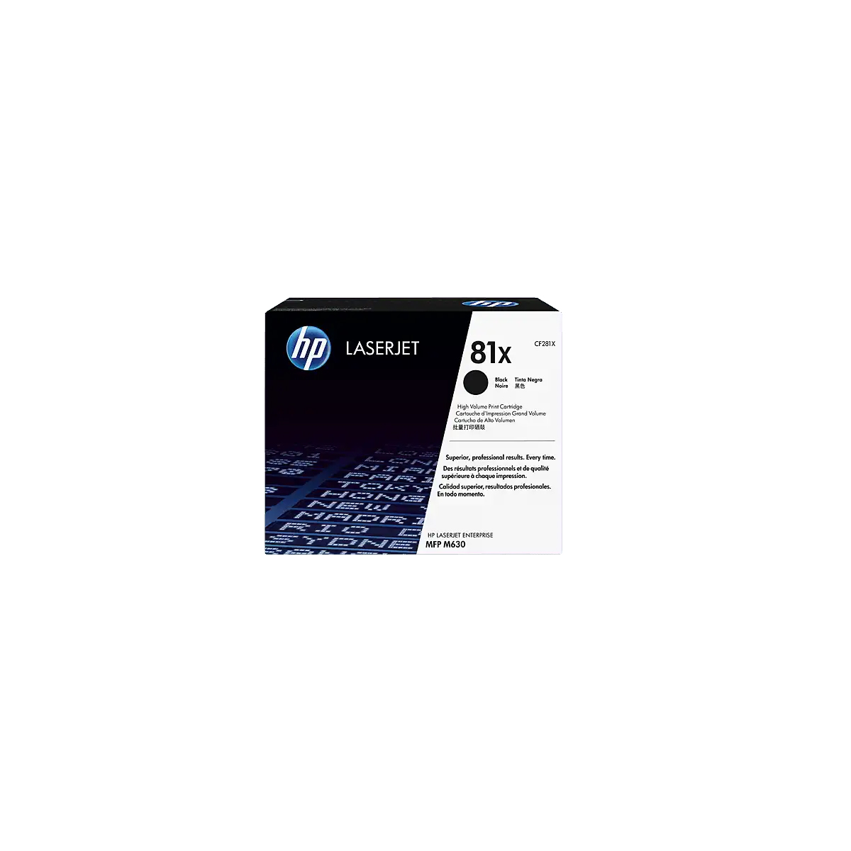 TONER HPINC 81X NEGRO LASERJET MFP630 25000 PAG CF281X