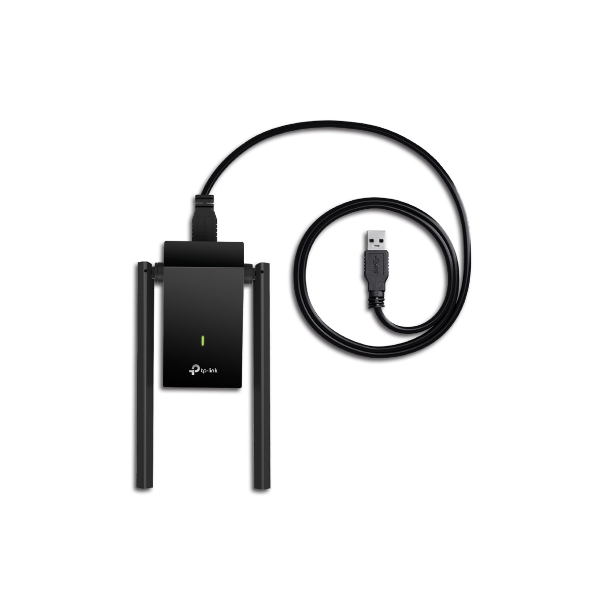 ADAPTADOR DE RED TP LINK ARCHER T4U PLUS AC1300 USB ALTA GANANCIA  DUAL BAND  400MBPS A 2 4GHZ  1300