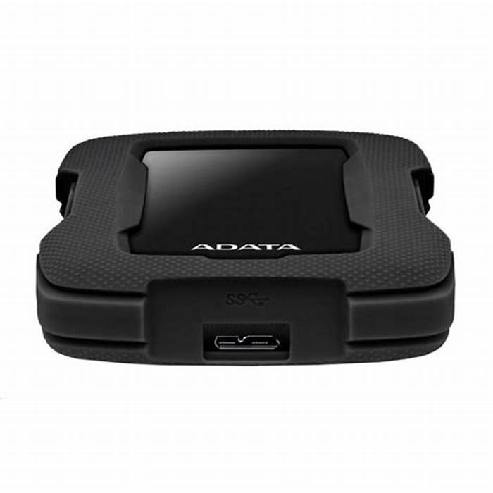 DISCO EXTERNO ADATA HD330 1TB NEGRO USB 3 1  SOPORTA GOLPES Y CAIDAS  HDDTOGO SOFT  ADM 