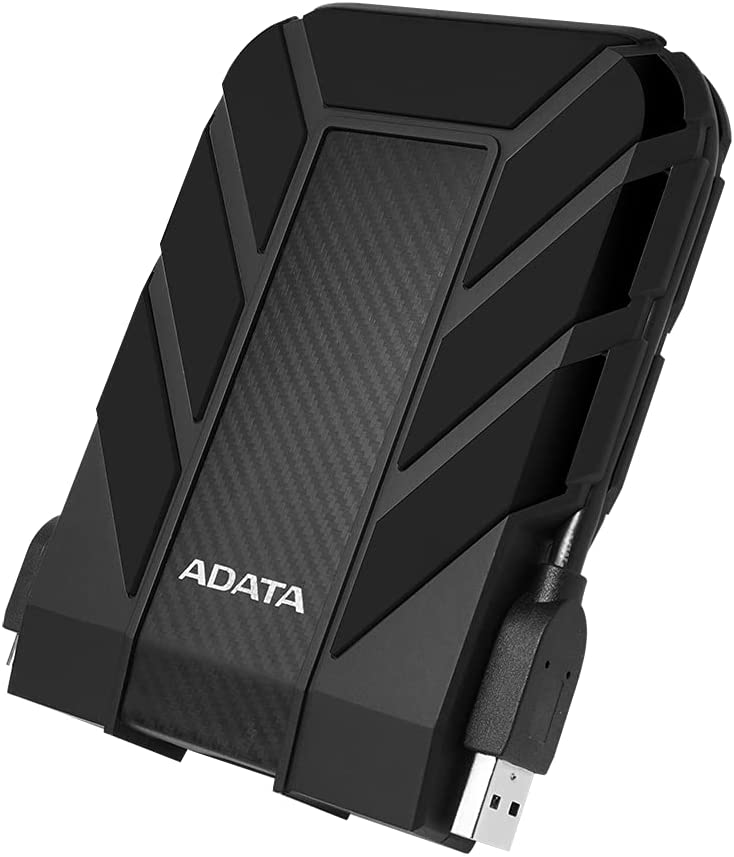 DISCO EXTERNO ADATA HD710P 4TB NEGRO USB 3 1  IP68 AGUA  POLVO  MIL STD 810G 516 6 GOLPES 