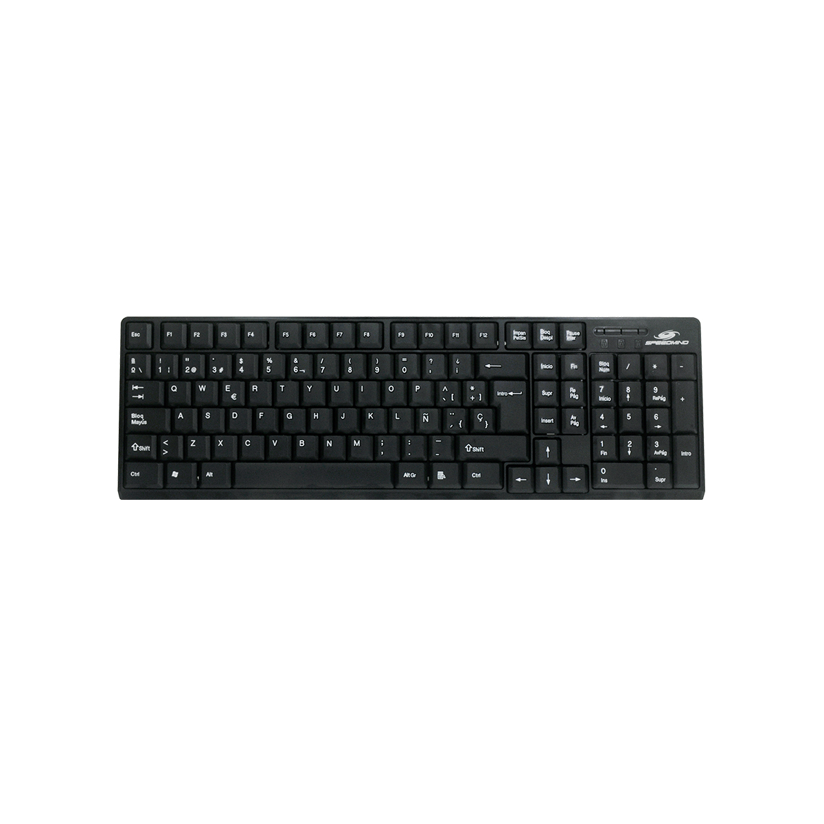 TECLADO SPEEDMIND TEU02 USB 104 TECLAS