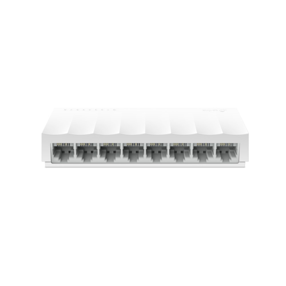 SWITCH TP LINK LS1008 8 PUERTOS FAST ETHERNET  CUBIERTA PLASTICA  PLUG AND PLAY