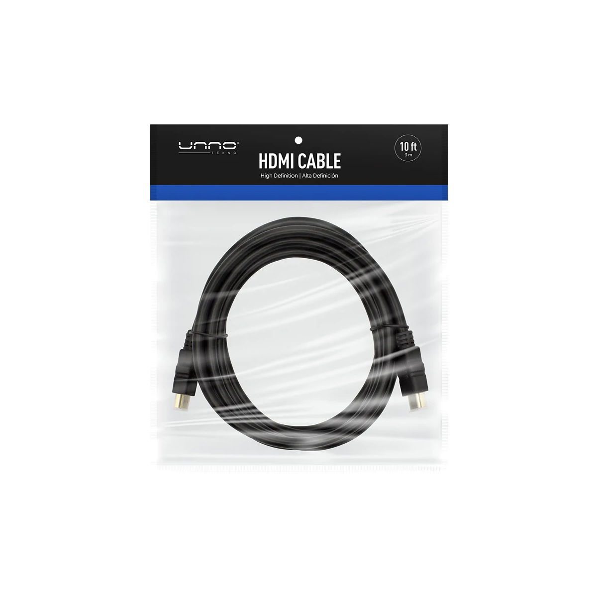 CABLE HDMI  UNNO CB4110BK    3M    FULL HD 1080P 