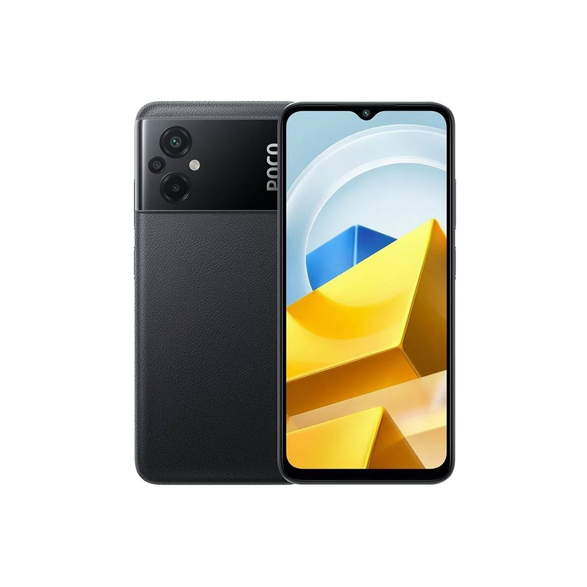 CELULAR XIAOMI POCO M5 4GG 4GB 128GB ALM PAN 6 43 AMOLED 5MP TRASERA 50MP BLACK