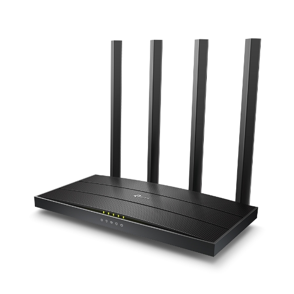 ROUTER TP LINK ARCHER C80 AC1900  4 ANT   4 PTOS  GE  WI FI 802 11AC WAVE2  1300 600 MBPS  MU MIMO 