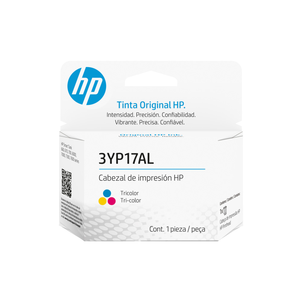 CONSUMIBLE HPINC CABEZAL HPINC 3YP17A TRICOLOR ST720 750 790 3YP17AL