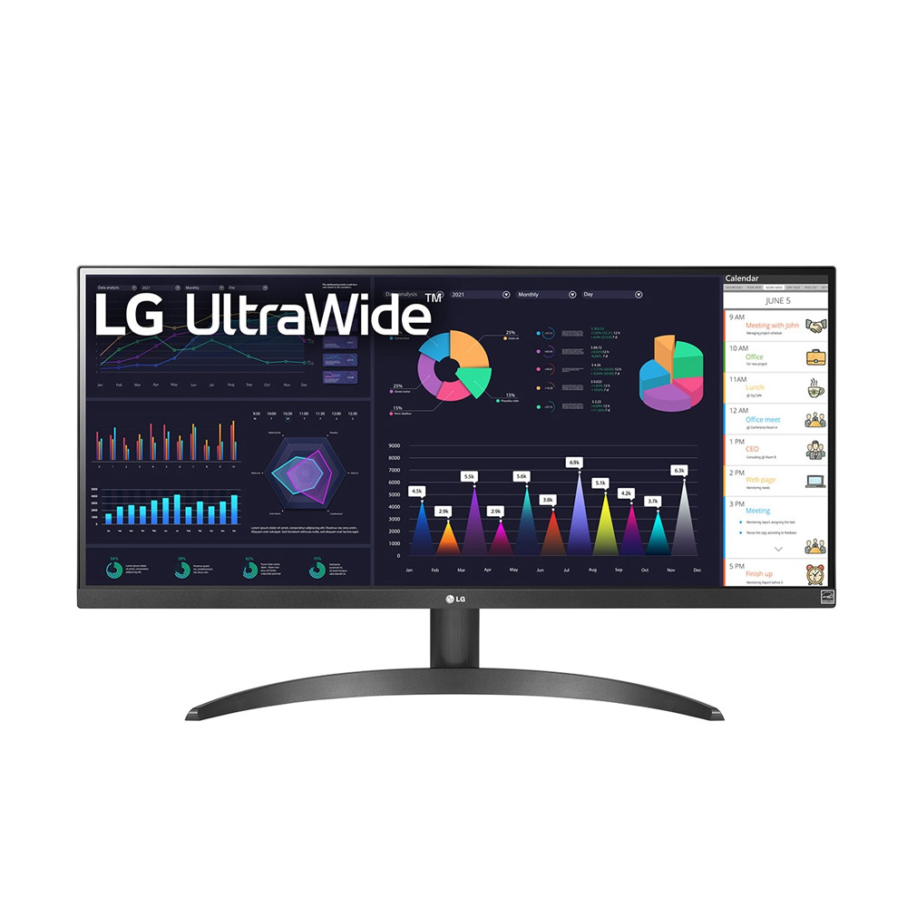 MONITOR LG 29WQ500 ULTRAWIDE PLANO 29 PULG FHD 2560x1080 HDMI D PORT