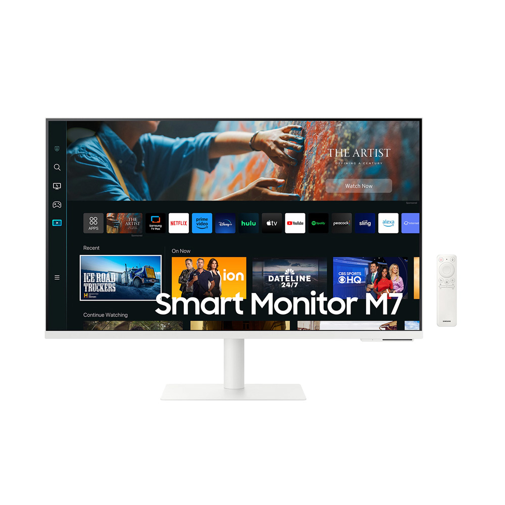 MONITOR SAMSUNG SMART LS27CM70 PLANO VA 27 PULG   4K 3840 x 2160   HDMI   USB C