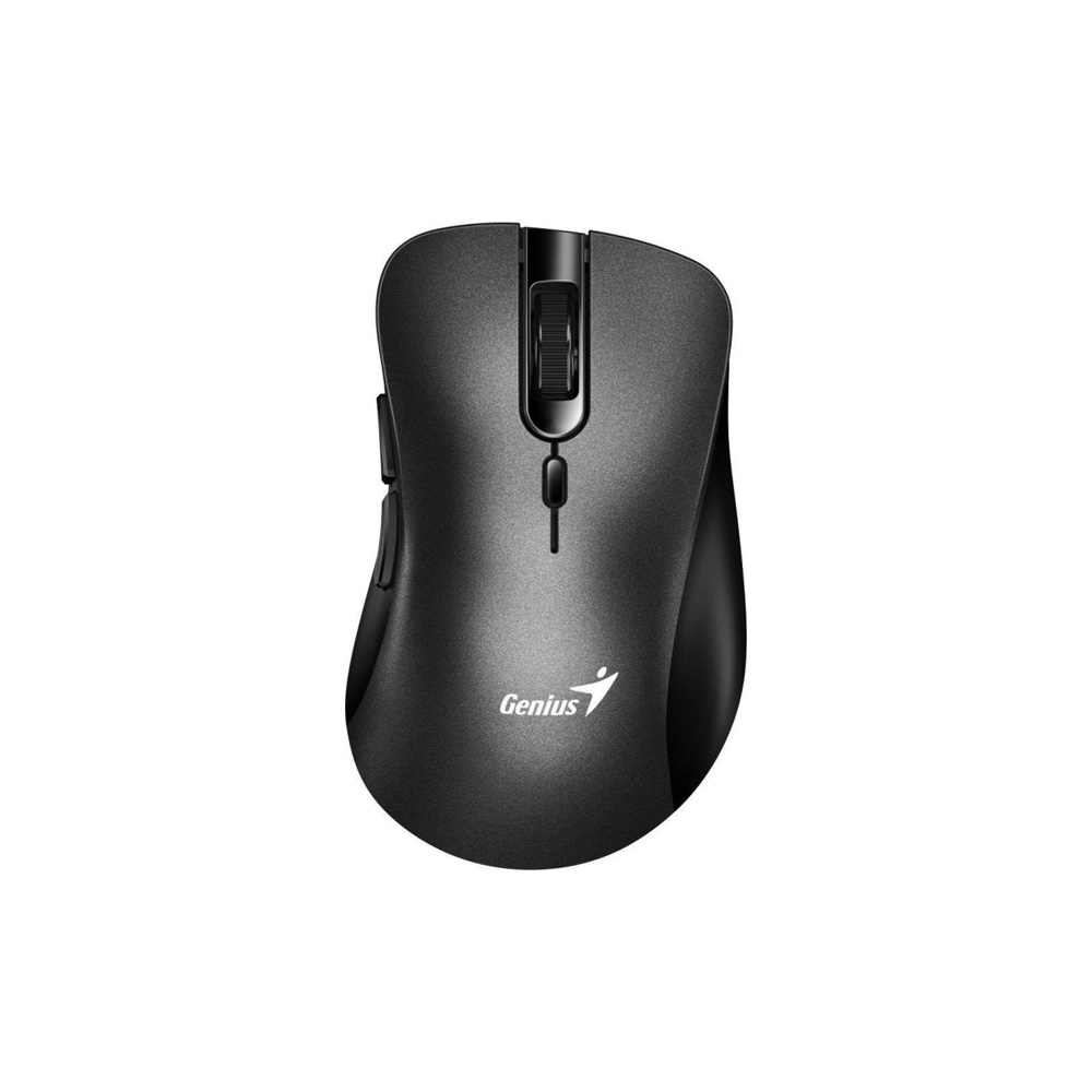 MOUSE GENIUS ERGO 8100S WIRELESS  NEGRO  SILENCIO  6 BOTONES  RF 2 4GHZ   PILA AA X 1