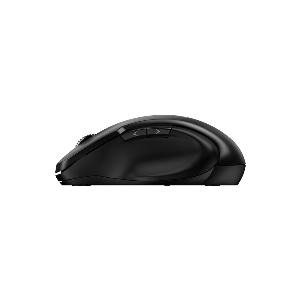 MOUSE GENIUS ERGO 8200S WIRELESS NEGRO SILENCIO  5 BOTONES BLUEEYE  RF 2 4GHZ  PILA AA  WIN Y MAC