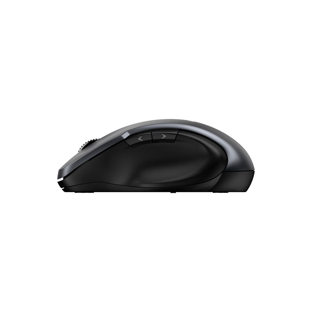 MOUSE GENIUS ERGO 8200S WIRELESS GRIS METAL  SILENCIO 5 BOTONES BLUEEYE RF 2 4GHZ  PILA AA WIN Y MAC
