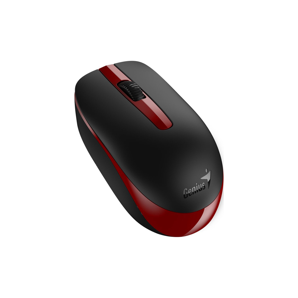 MOUSE WIRELESS GENIUS NX 7007 ROJO   BLUEEYE   RF 2 4GHZ   PILA AA   WINDOWS Y MAC