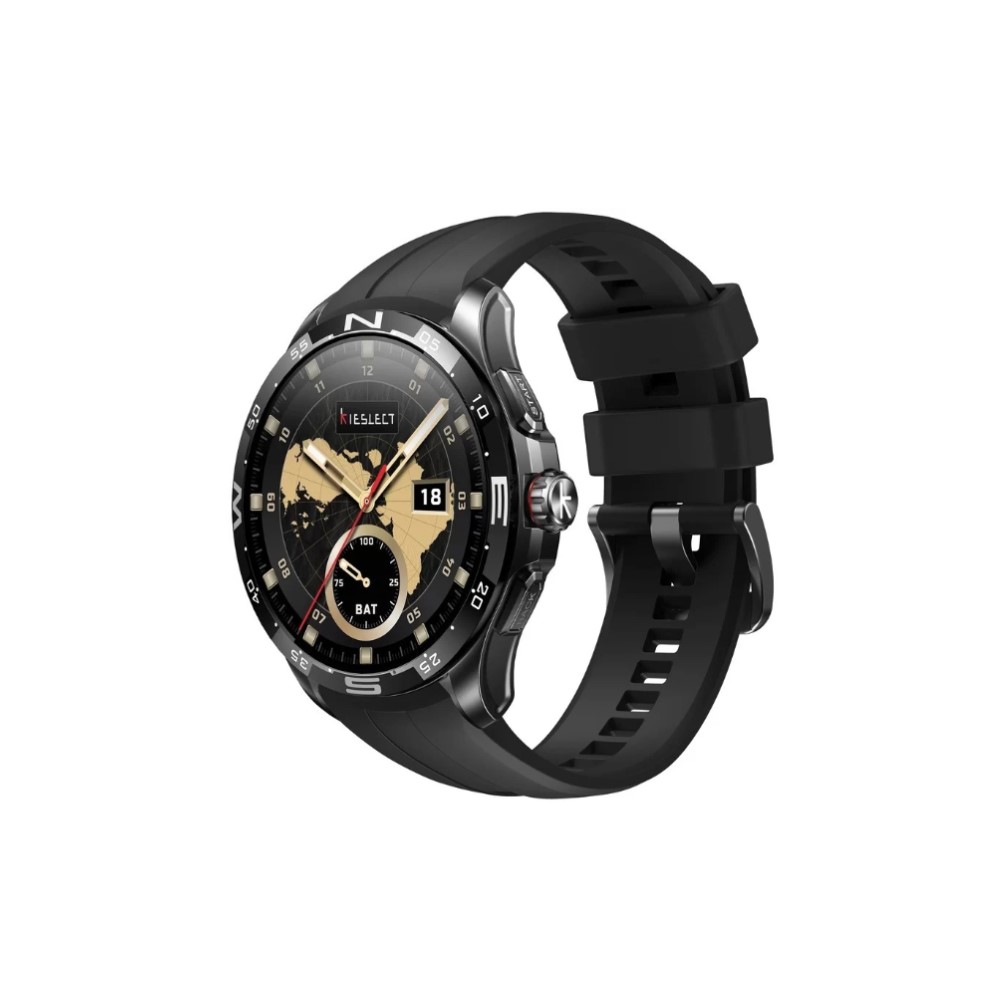 SMARTWATCH KIESLECT ACTOR 1 6 AMOLED GPS GESTION DE SALUD BT5 3 5ATM 500MAH COLOR NEGRO