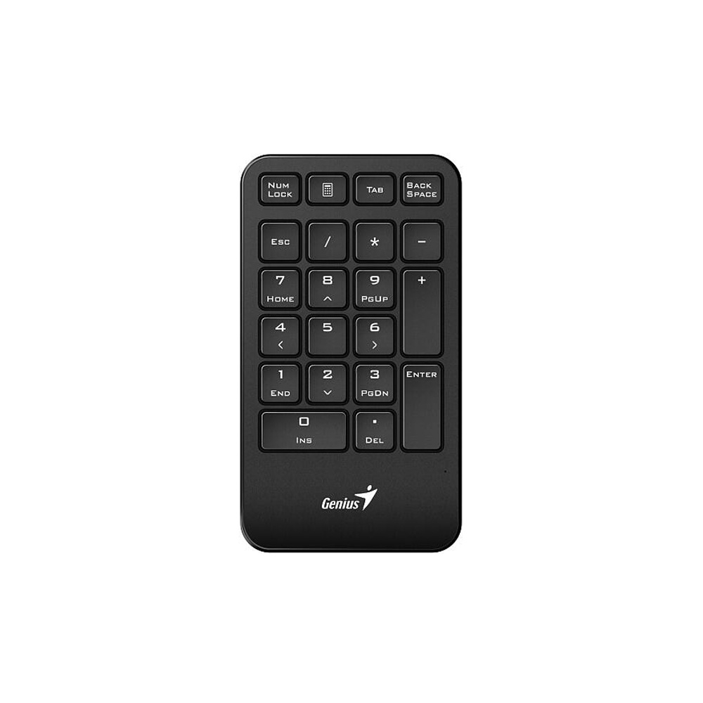 TECLADO GENIUS NUMERICO NUMPAD 1000 WIRELESS  NEGRO   ULTRADELGADO  SILENCIO  WIN 8 10  MAC OS 10 