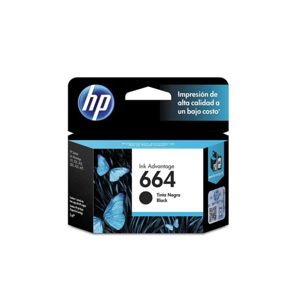 TINTA HPINC 664 NEGRO ADV2135 120 PAG F6V29AL