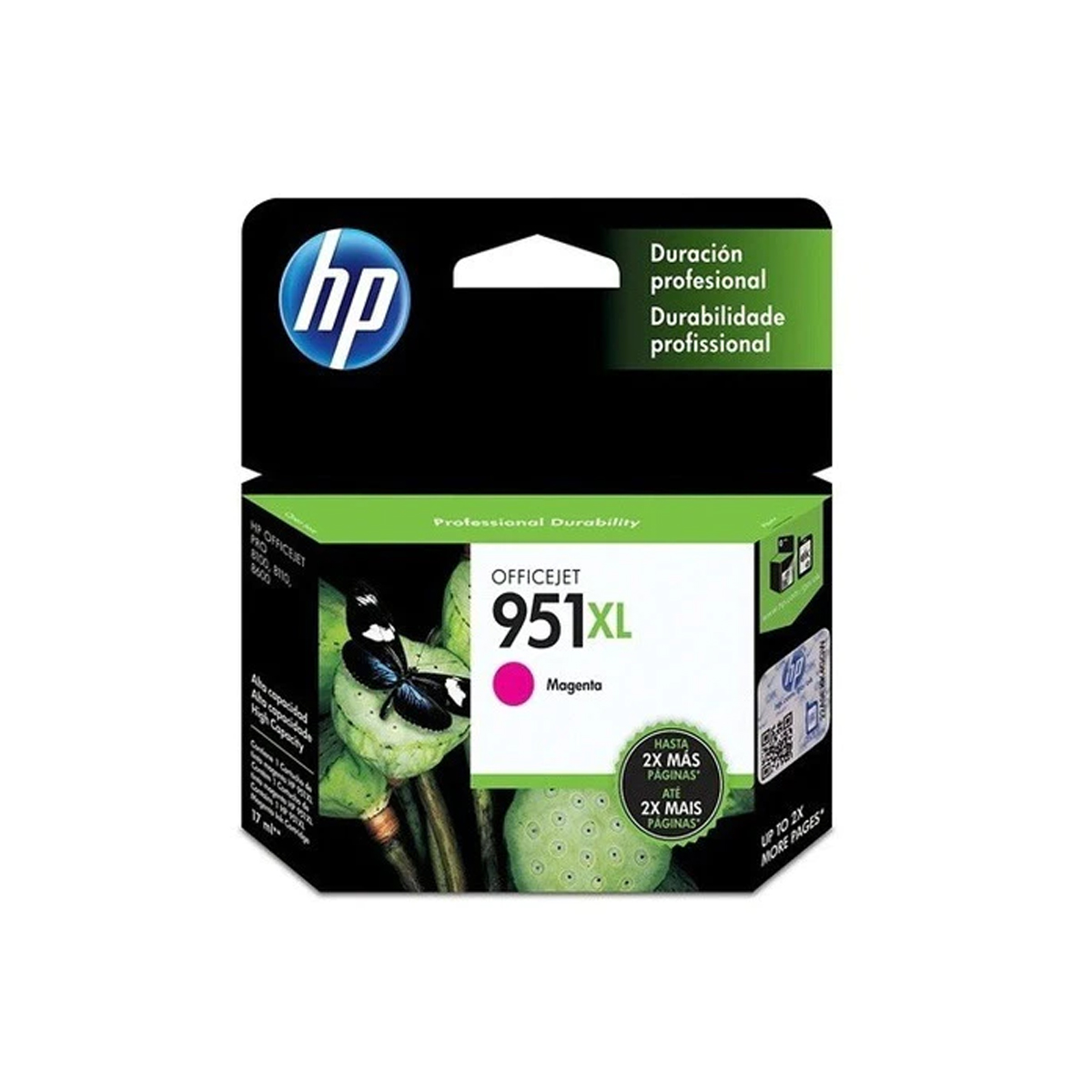 TINTA HPINC 951XL MAGENTA 8100 8600 1500 PAG CN047AL