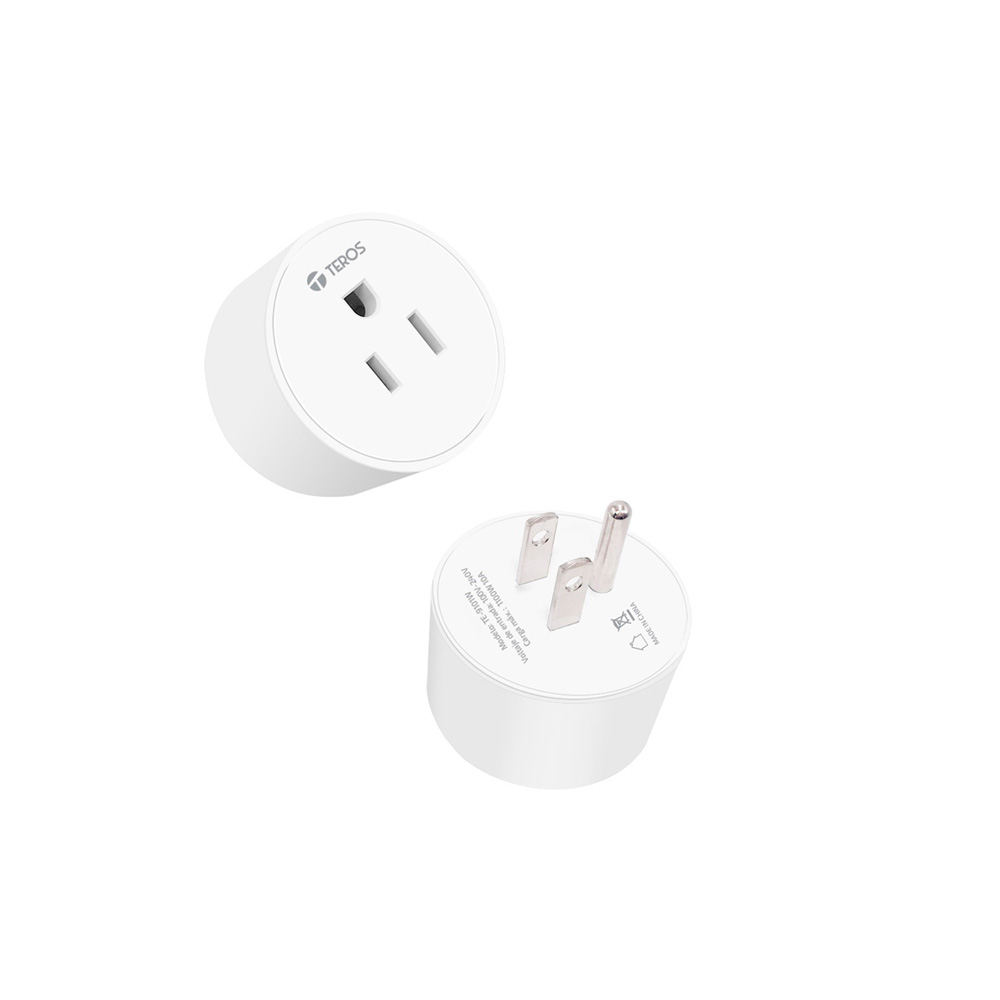 TOMACORRIENTE TEROS TE9101W SMART  WIFI 2 4GHZ  CARGA MAX  2200W  APP TEROS