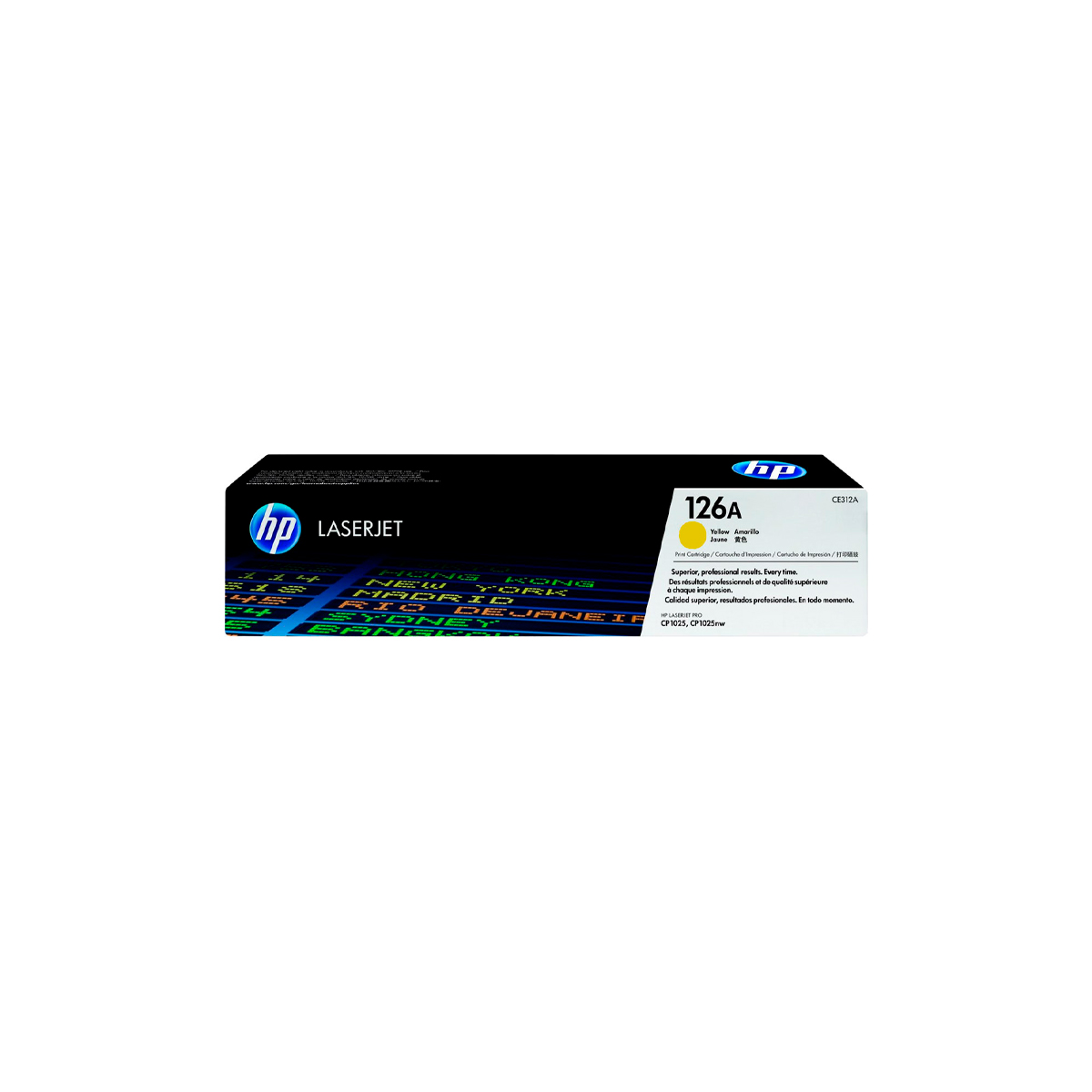 TONER HPINC 126A AMARILLO LASERJET 1025  1000 PAG CE312A