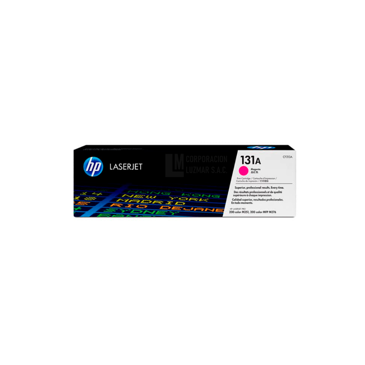 TONER HPINC 131A MAGENTA LASERJET 251 276 1800 PAG CF213A